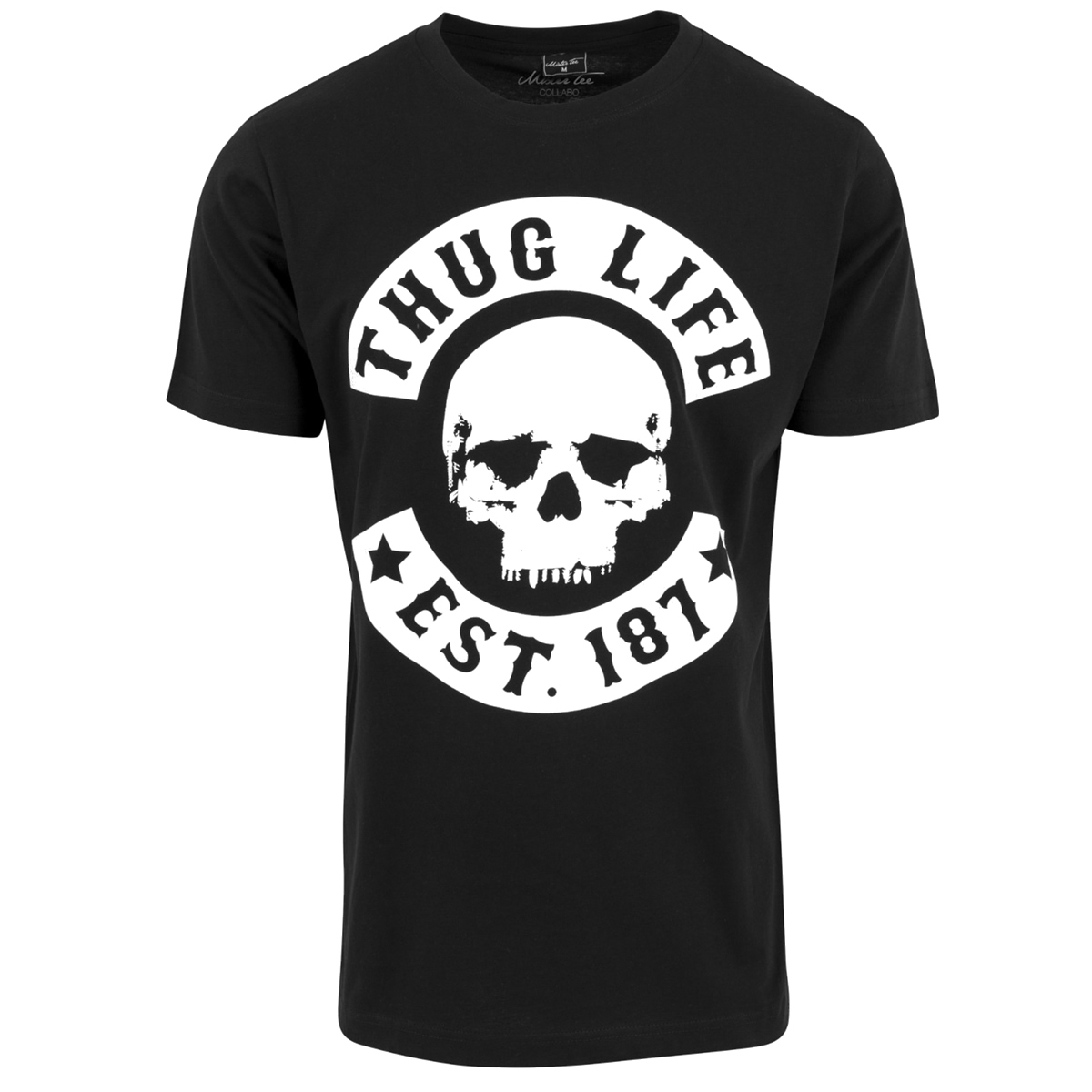 Camiseta Thug Life Skull Hxc Ropa Alternativa Y Urbana